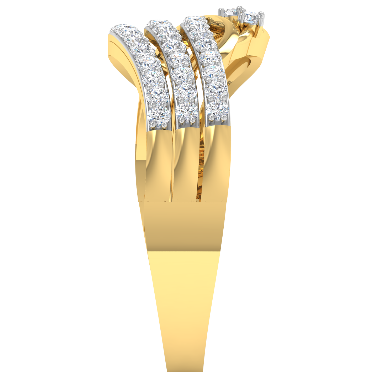 Kamilah Linear Diamond Ring