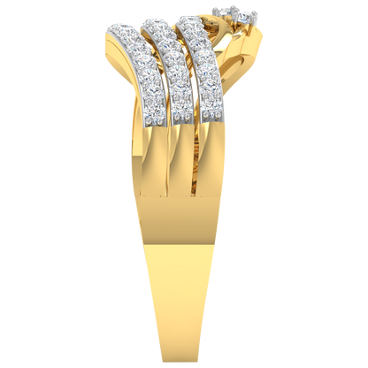 Kamilah Linear Diamond Ring