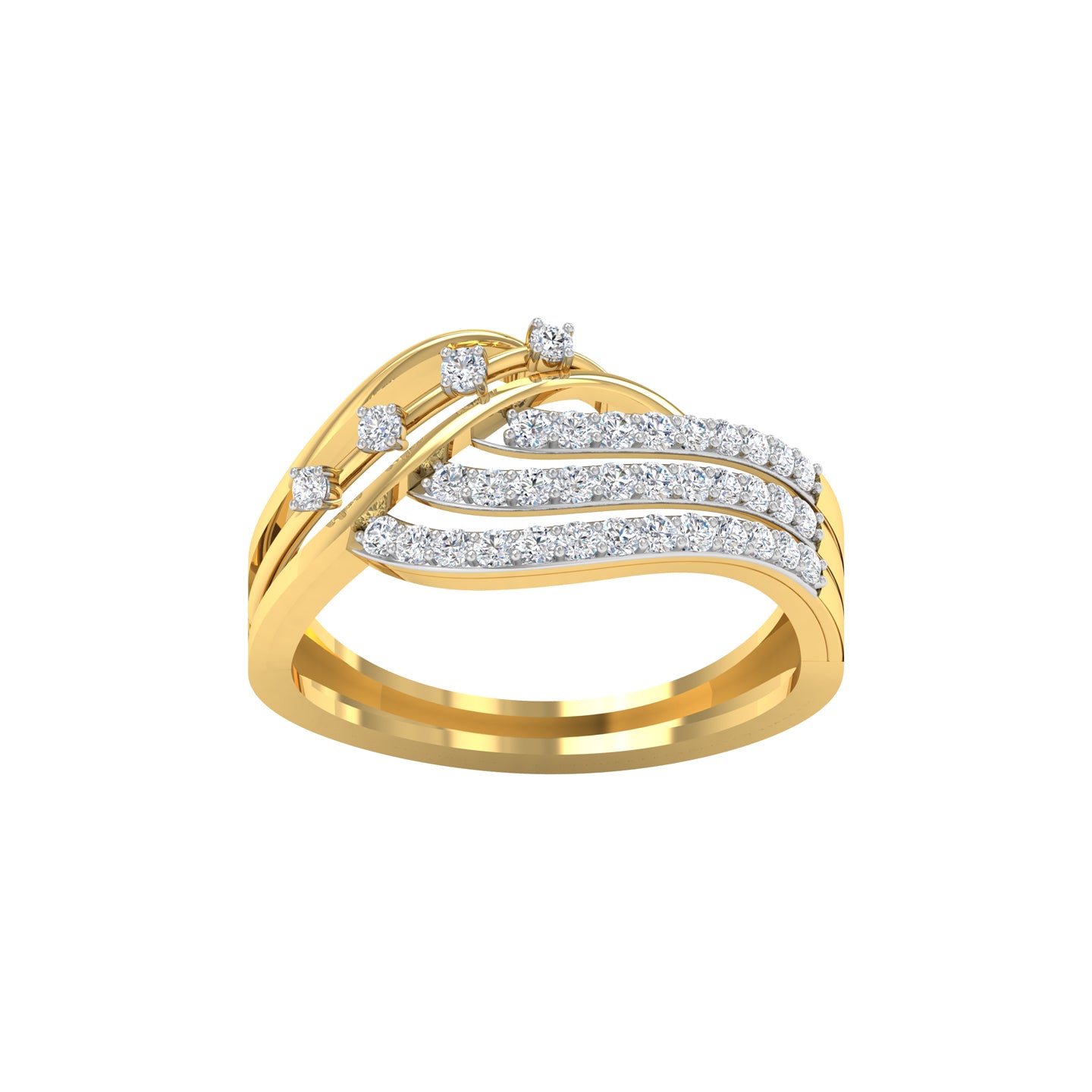 Kamilah Linear Diamond Ring