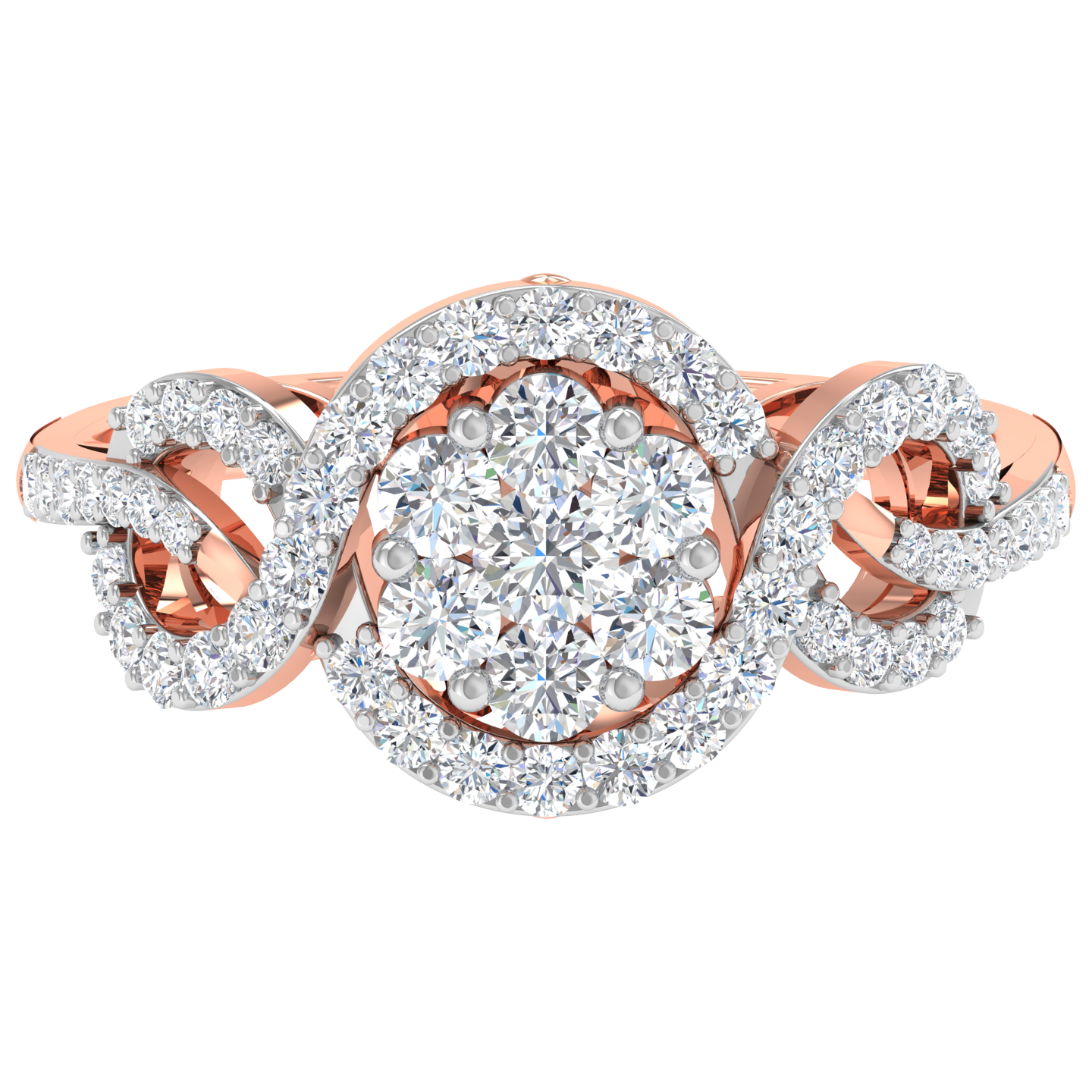 Lucia Ornate Diamond Ring