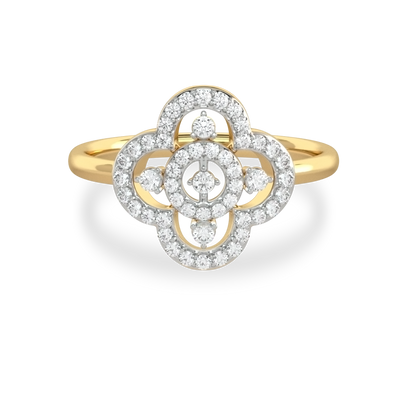 Finley Floral Diamond Ring