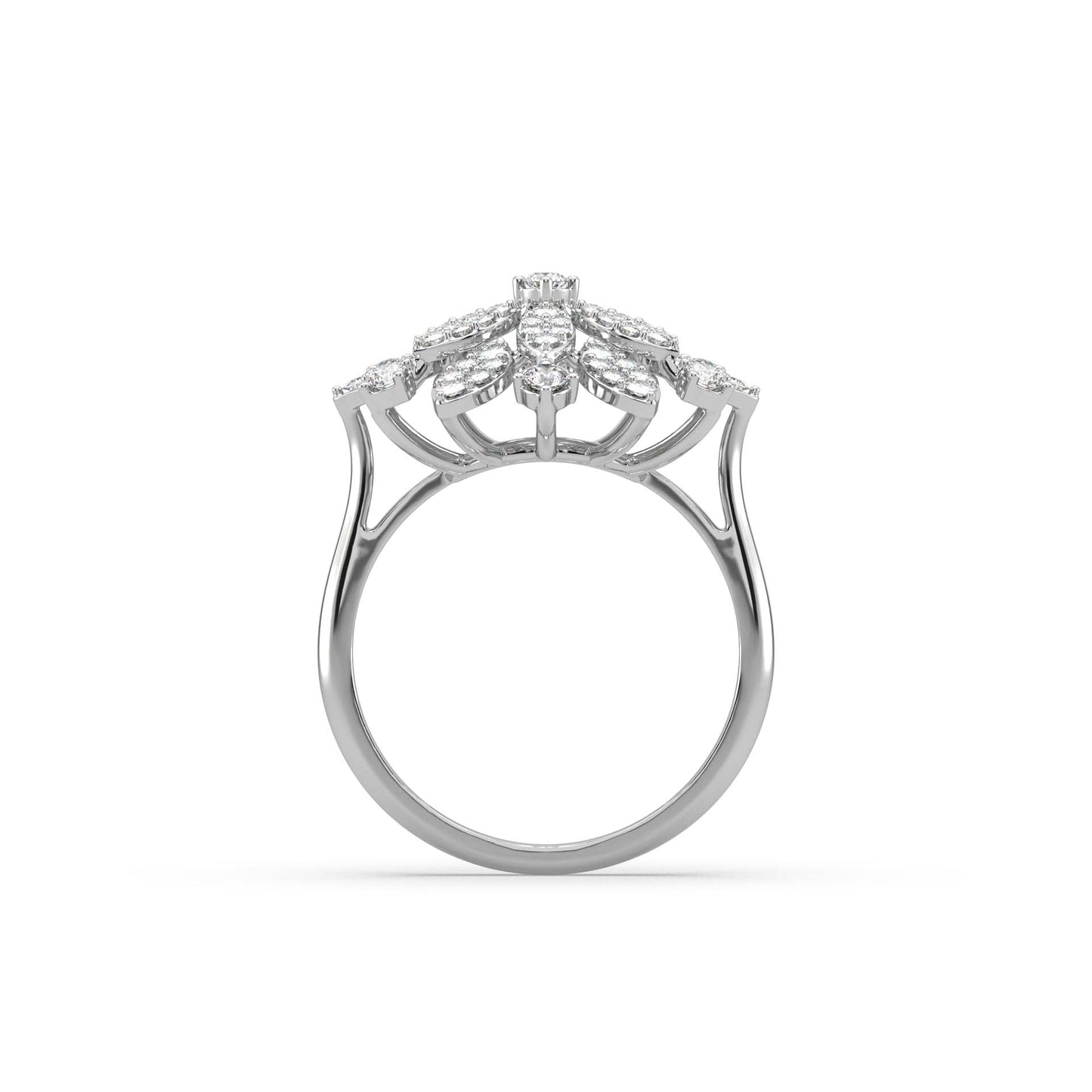 Willa Floral Diamond Ring