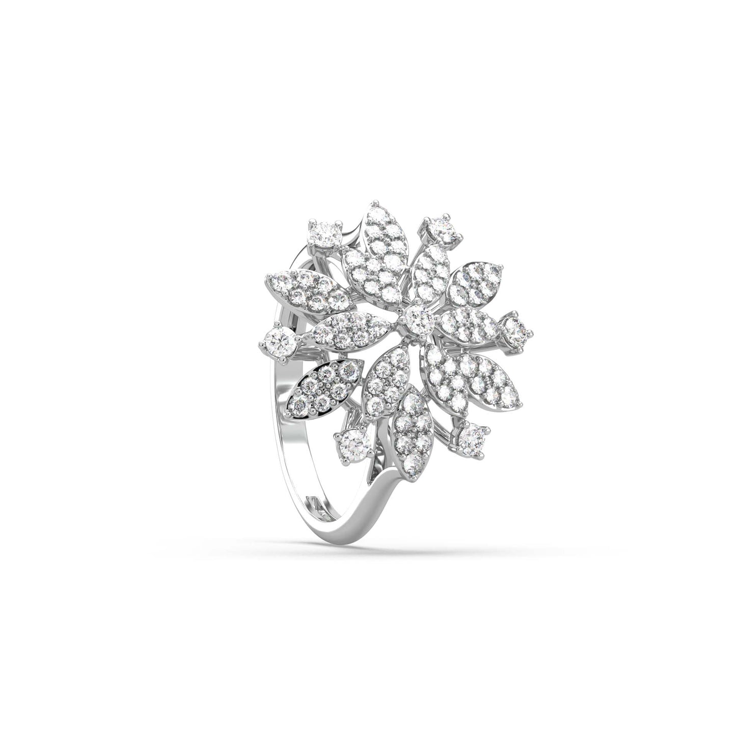 Willa Floral Diamond Ring