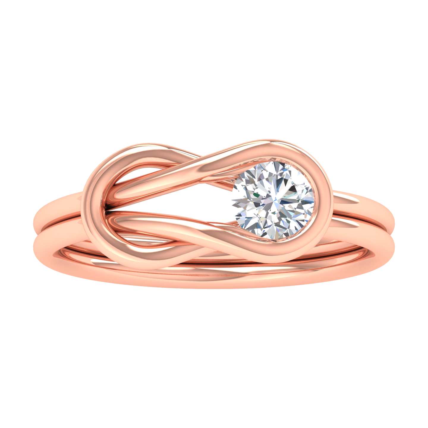 Maryam Entwined Diamond Ring