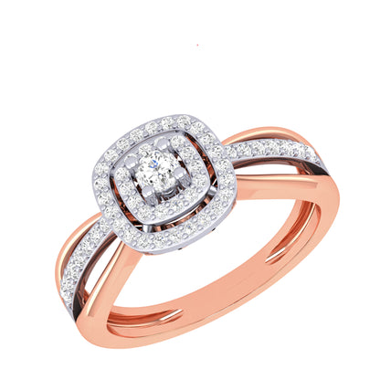 Ivanna Halo Diamond Ring