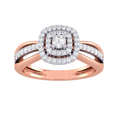 Ivanna Halo Diamond Ring