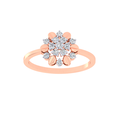 Elyssia Floral Diamond Ring