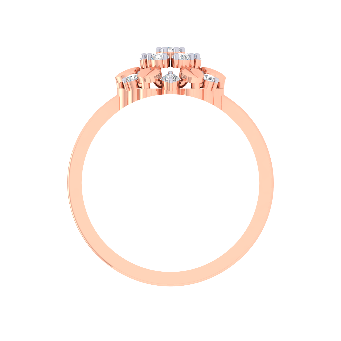 Elyssia Floral Diamond Ring