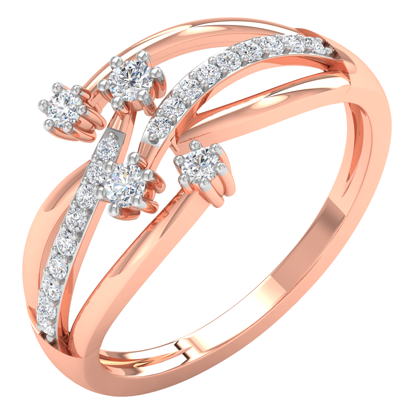 Tyler Trendy Diamond Ring