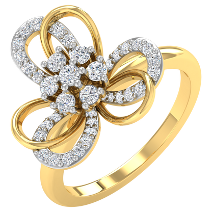 Becky Floral Diamond Ring