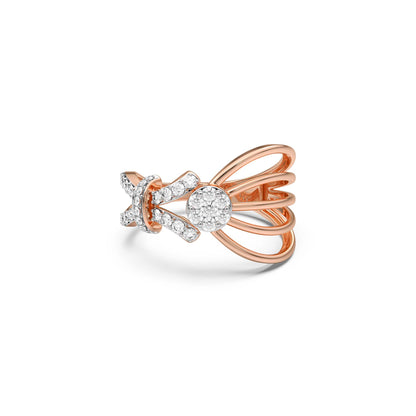 Aylin Trendy Diamond Ring