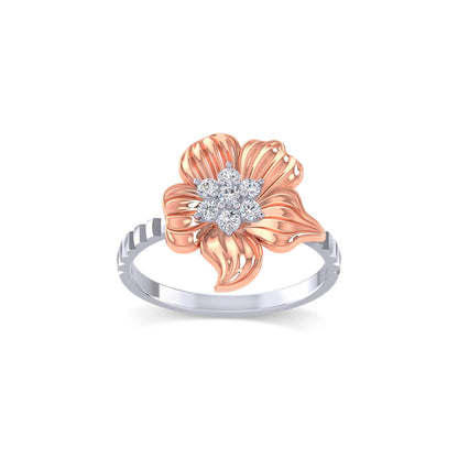 Anais Floral Diamond Ring