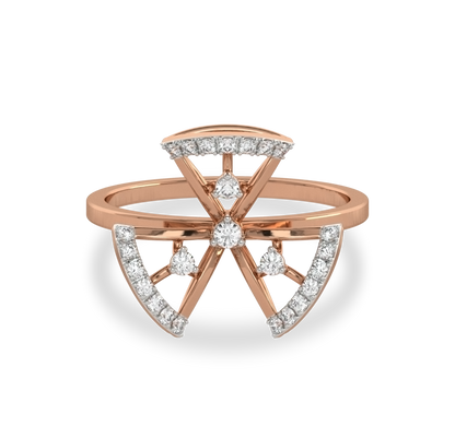 Jovie Geomteric Diamond Ring