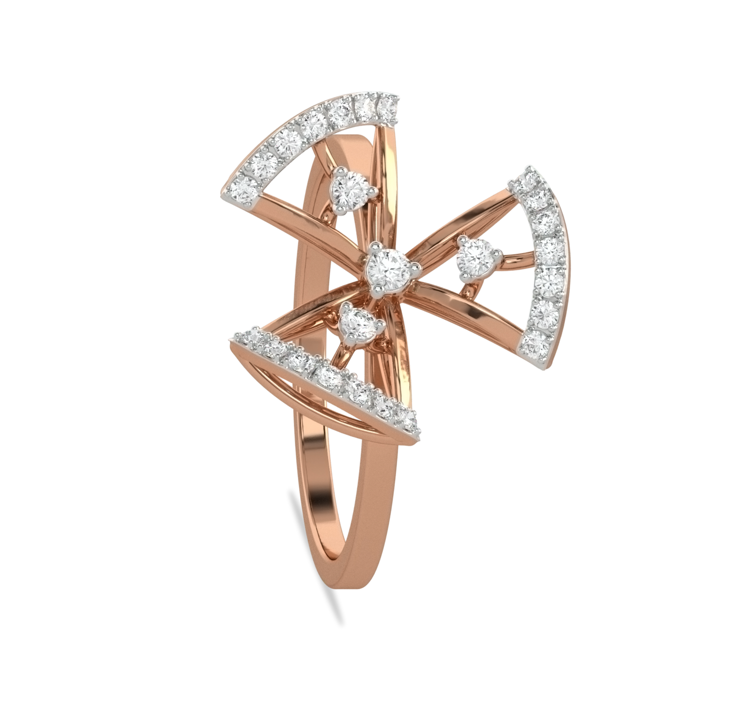 Jovie Geomteric Diamond Ring