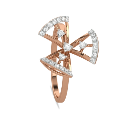 Jovie Geomteric Diamond Ring