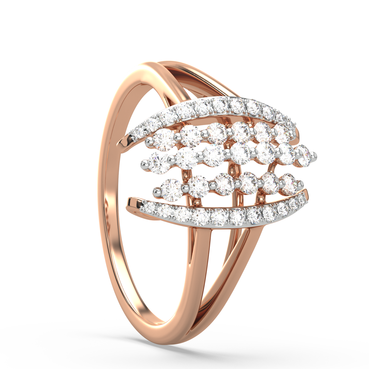 Zola Geomteric Diamond Ring