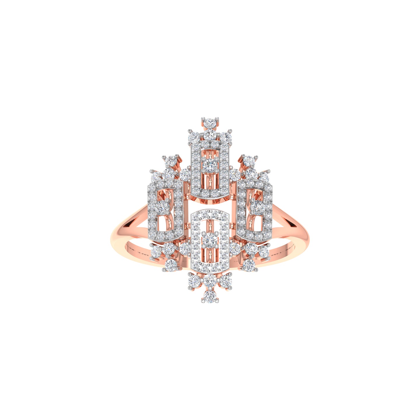 Colleen Geometric Diamond Ring