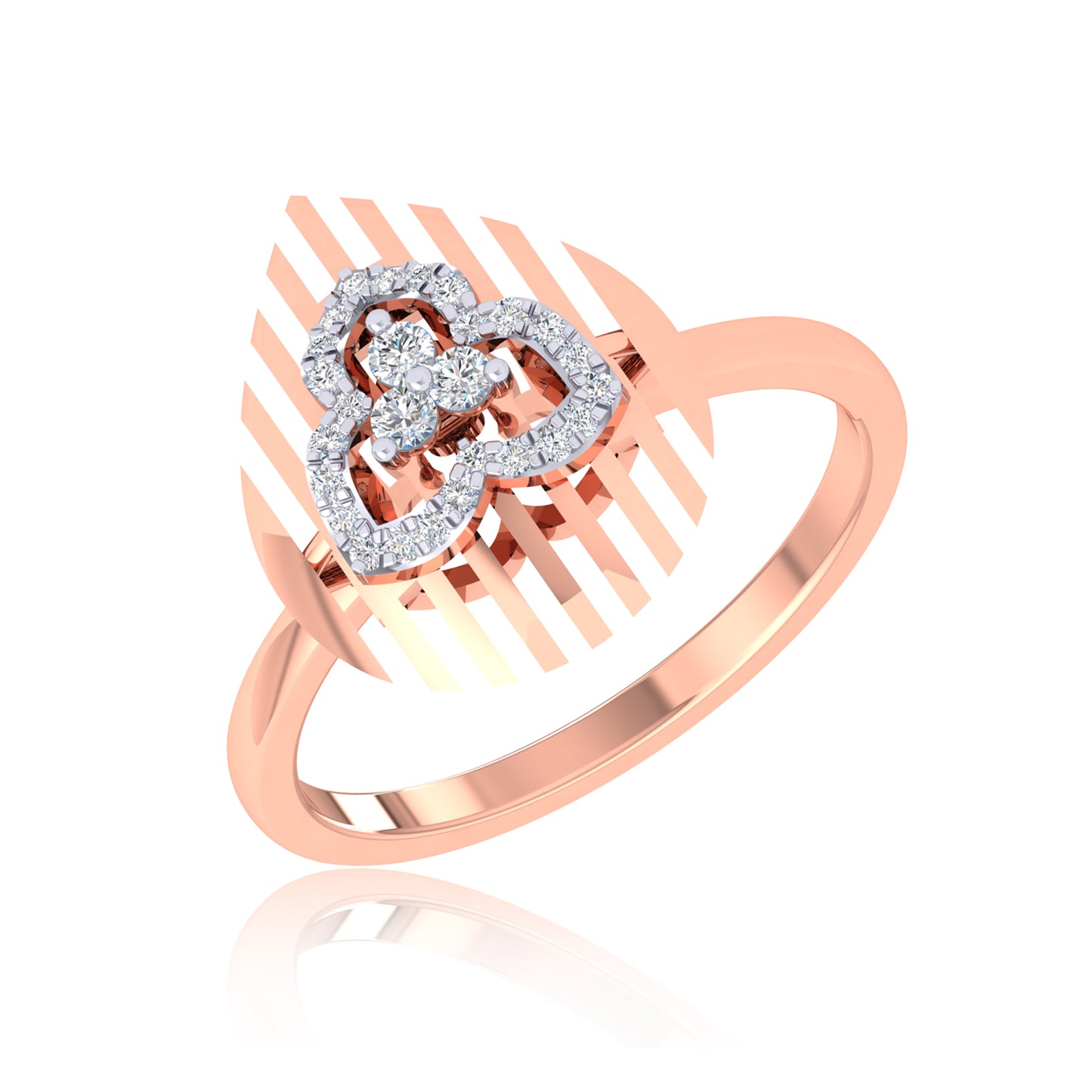 Yalena Flower Diamond Ring