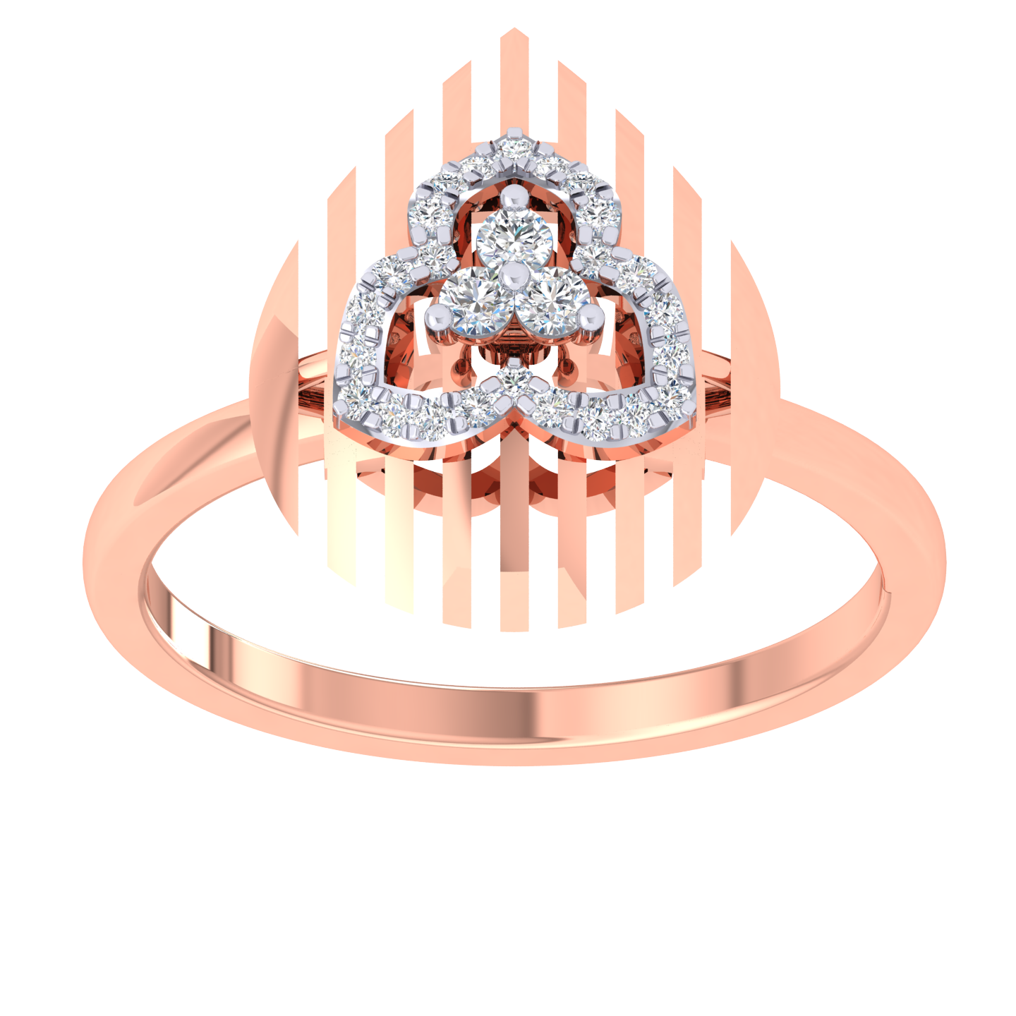 Yalena Flower Diamond Ring