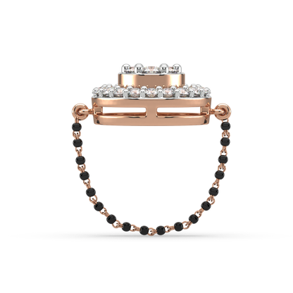 Renah Round Diamond Chain Ring