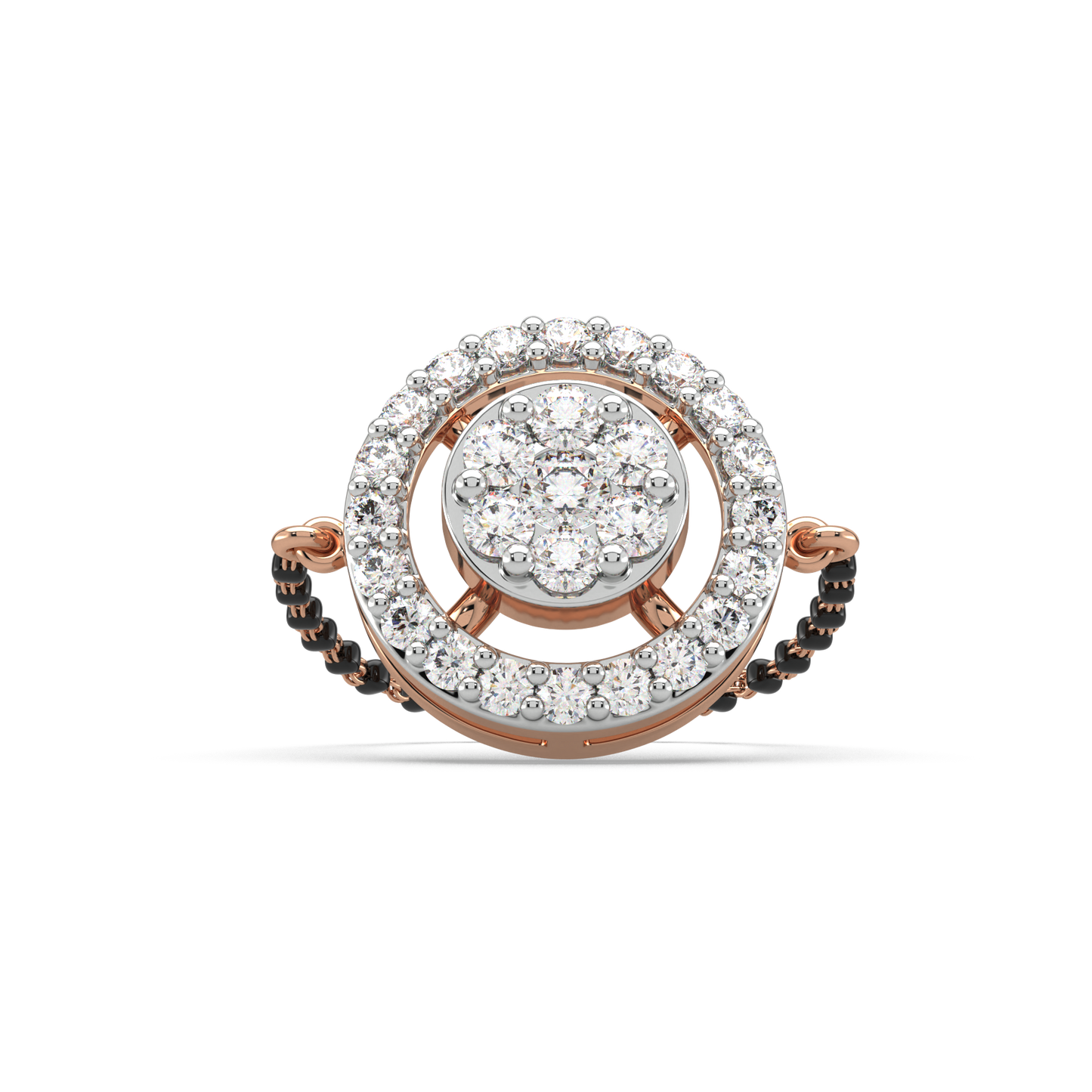 Renah Round Diamond Chain Ring