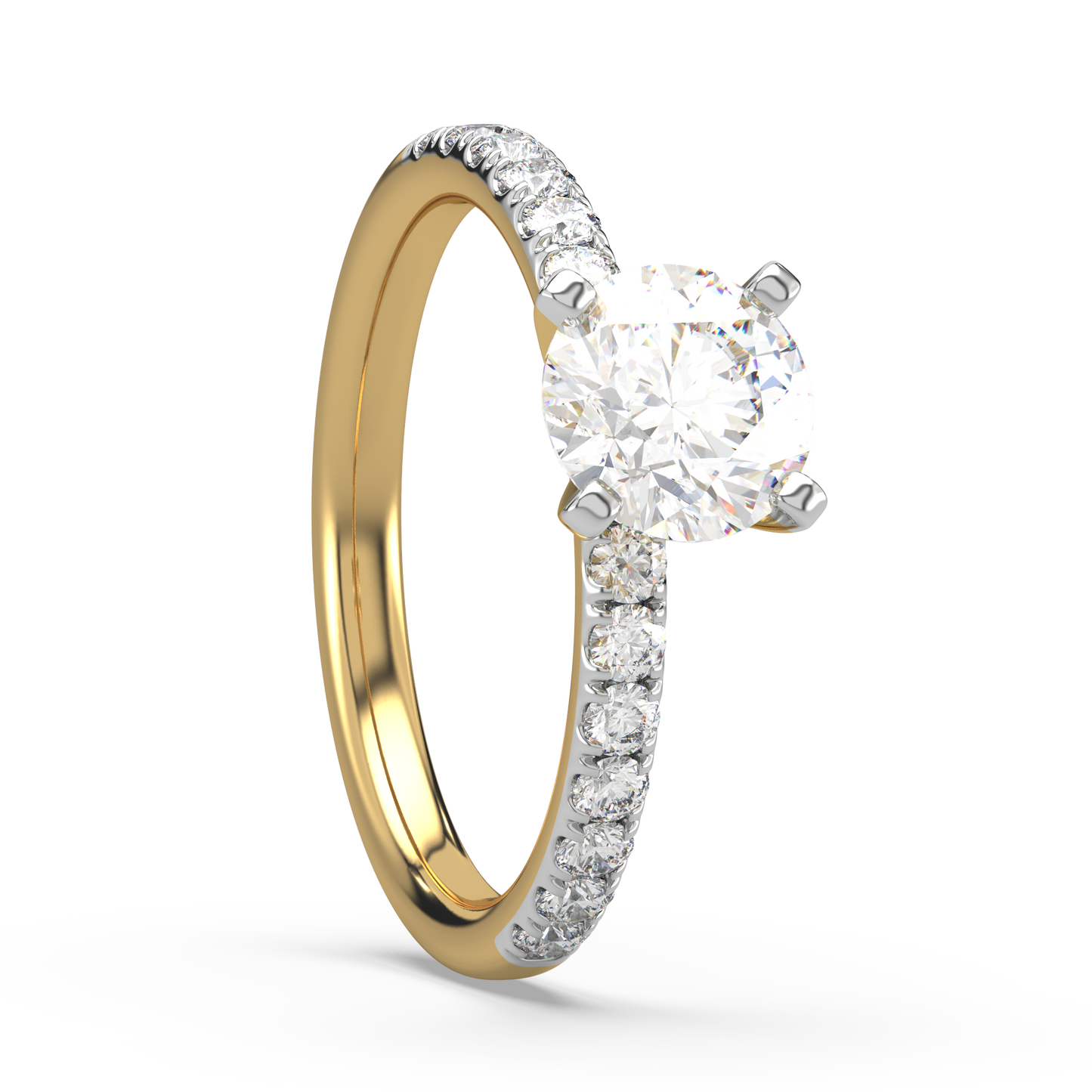 Zainab Solitaire Diamond Ring