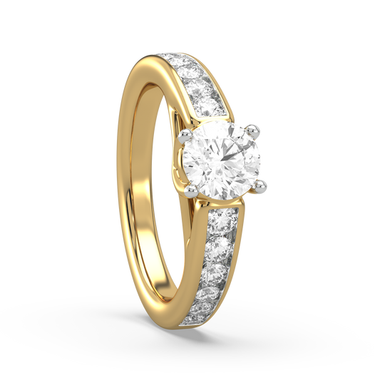 Vicki Solitaire Diamond Ring