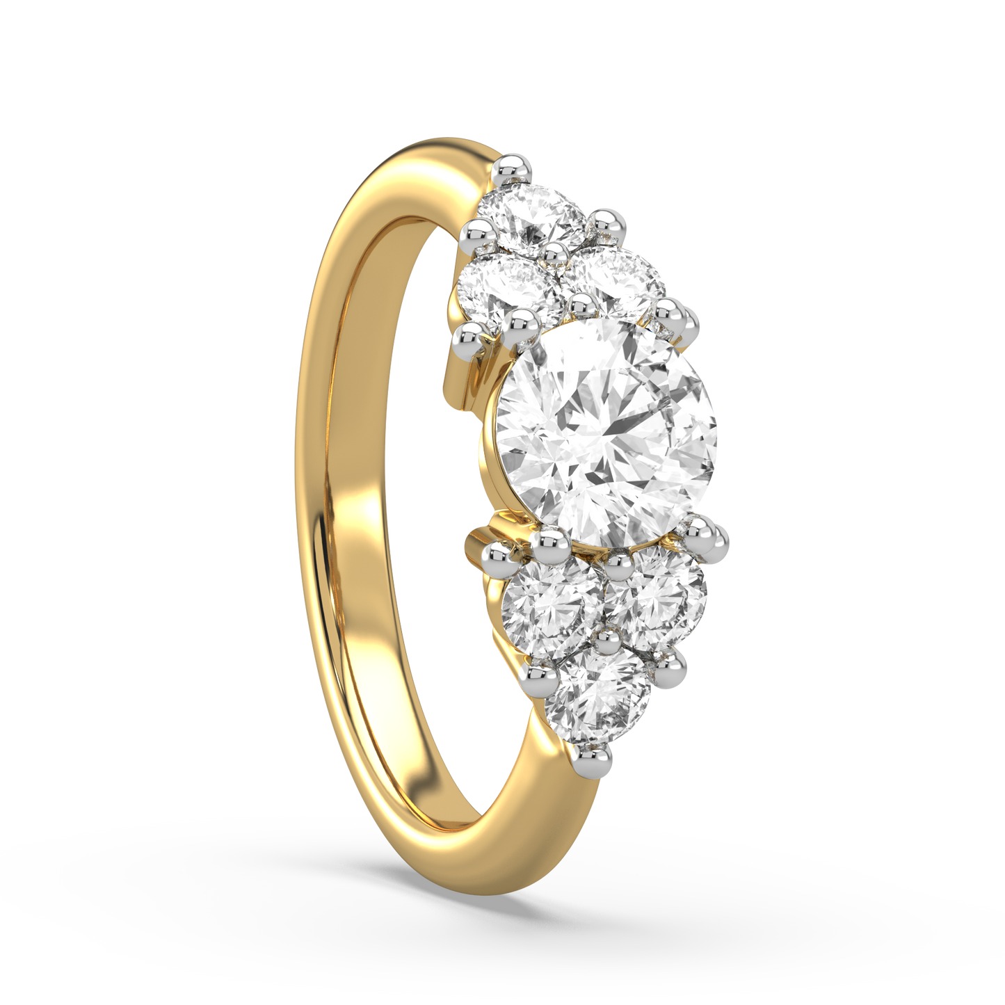 Angie Floral Diamond Ring