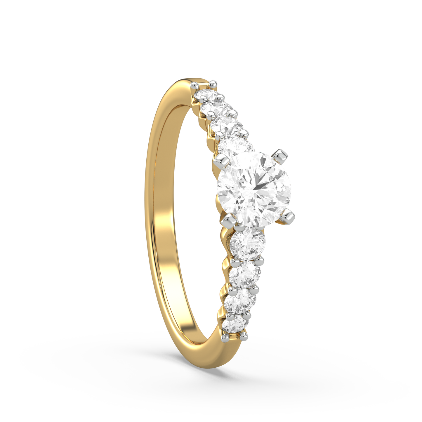 Alivia Solitaire Diamond Ring