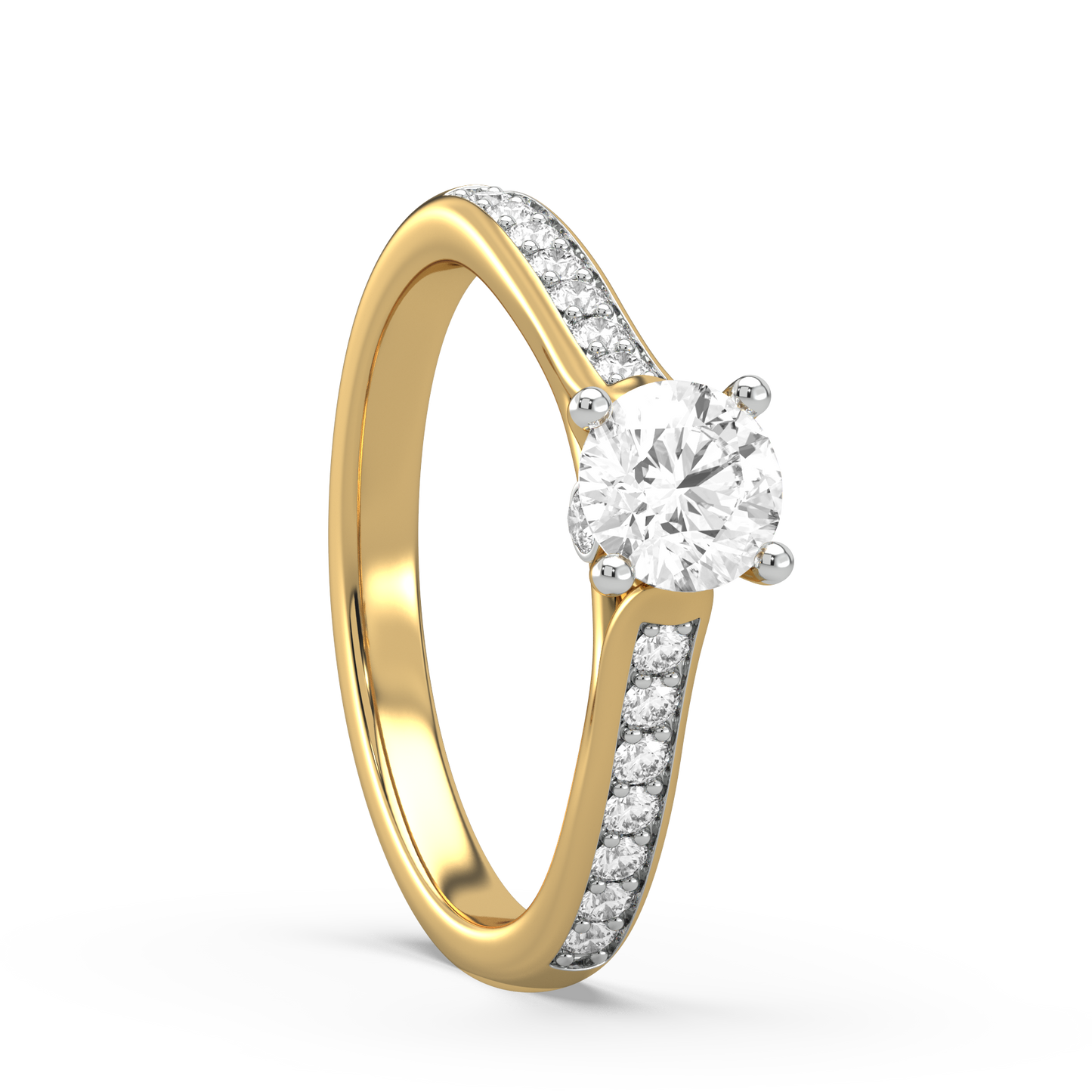 Peyton Solitaire Diamond Ring