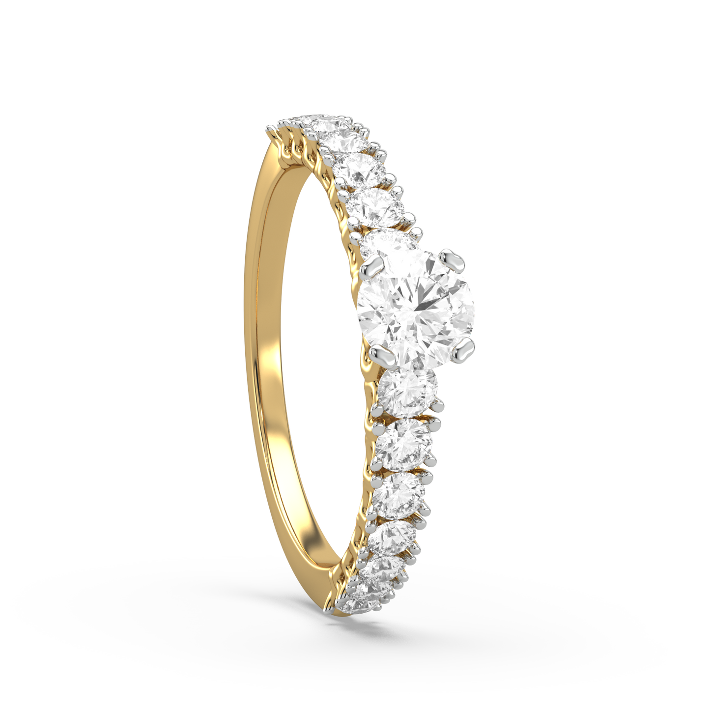 Isla Solitaire Diamond Ring