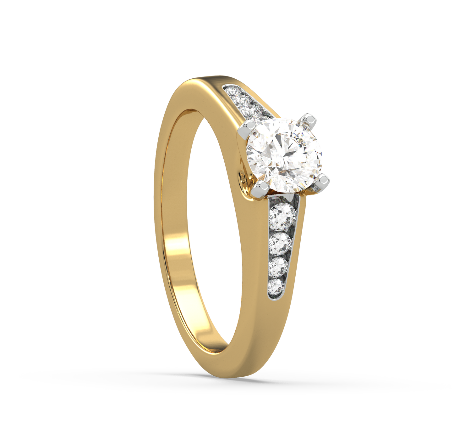 Loella Solitaire Diamond Ring