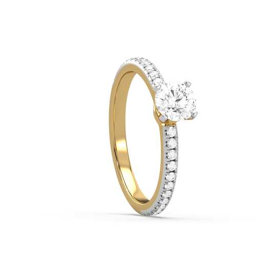 Janelle Solitaire Diamond Ring