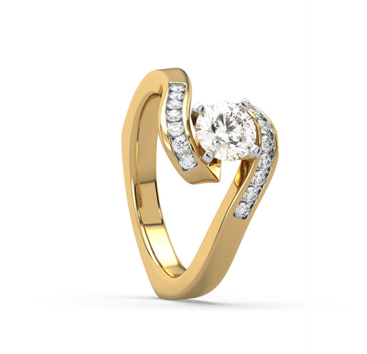 Karla Solitaire Diamond Ring