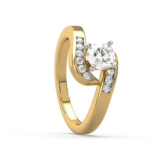 Valeri Solitaire Diamond Ring