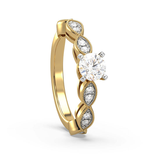 Jeremy Solitaire Diamond Ring