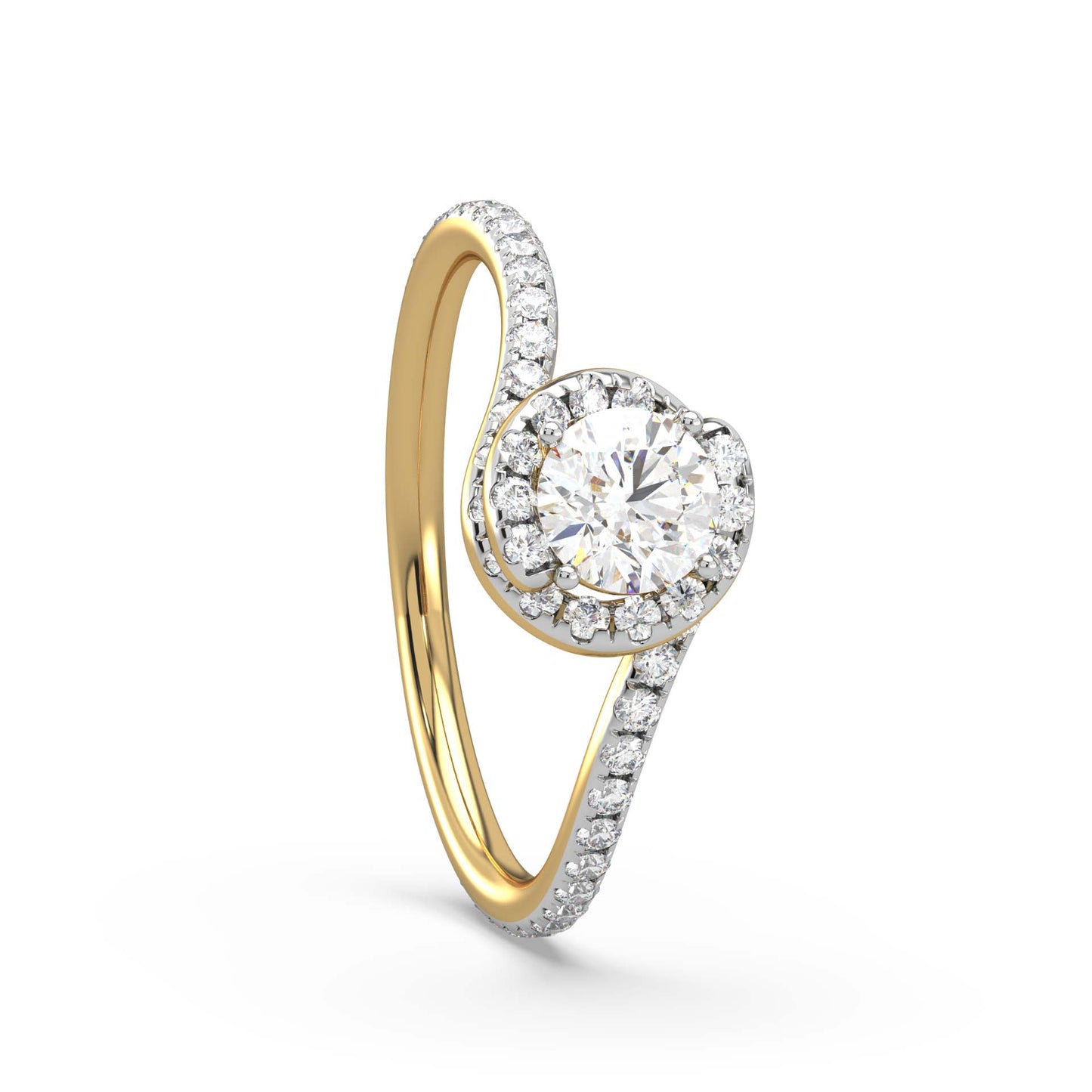 Teirnan Solitaire Diamond Ring