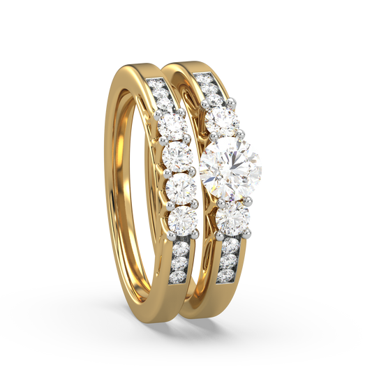 Zoia Solitaire Diamond Ring