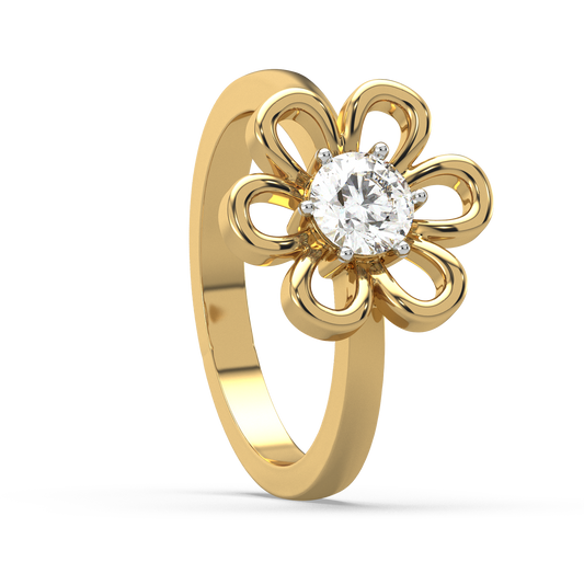 Evgenia Diamond Solitaire Ring