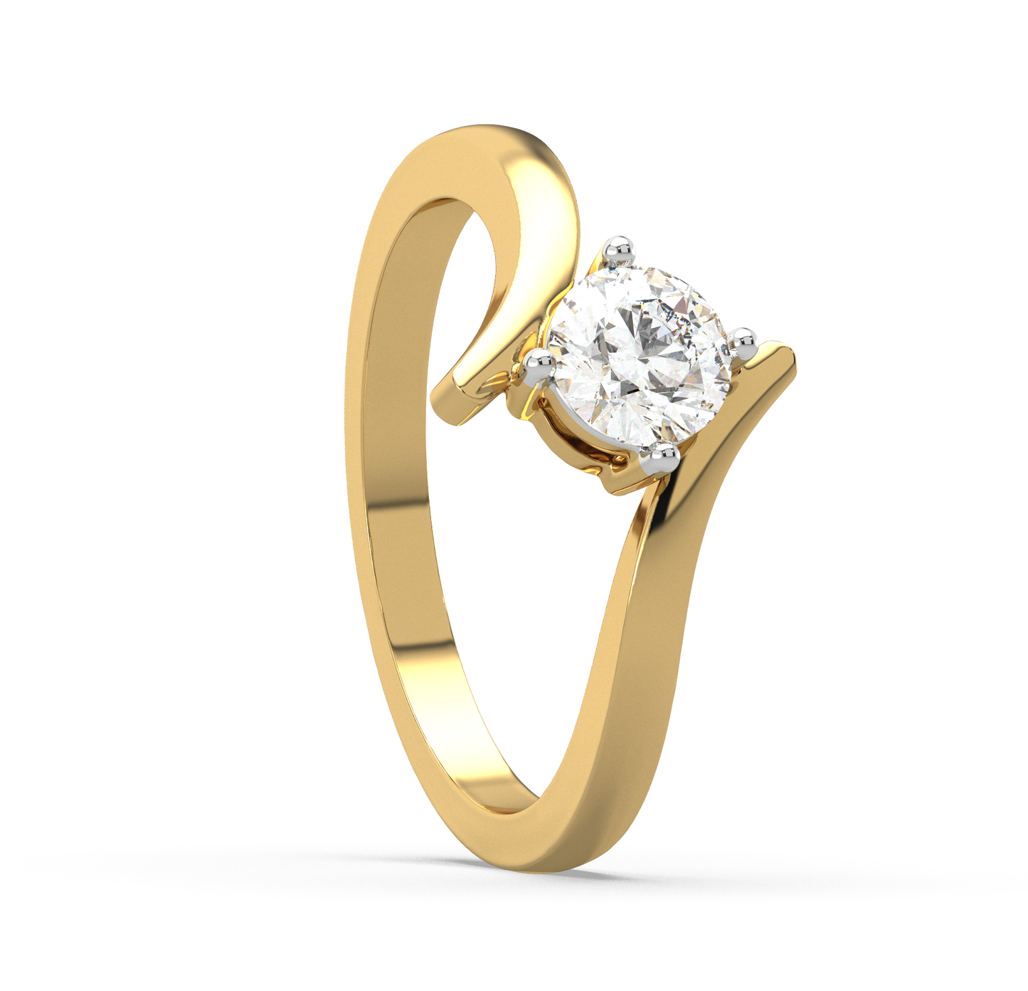 Amalia Diamond Solitaire Ring