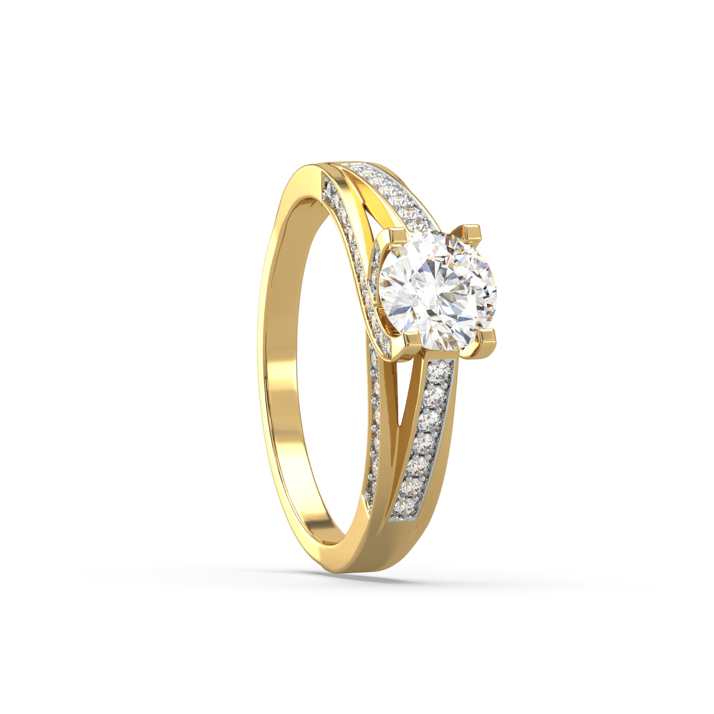 DIVAA Solitaire Diamond Rings For Her