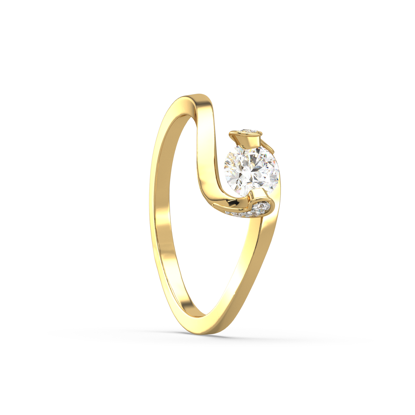 DIVAA Solitaire Diamond Rings For Her