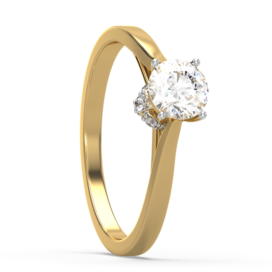 DIVAA Solitaire Diamond Rings For Her