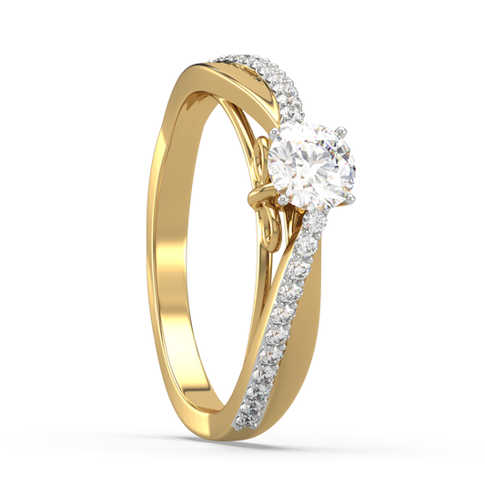 DIVAA Solitaire Diamond Rings For Her