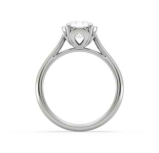 Diamond Ring for her in White Gold DRG22532