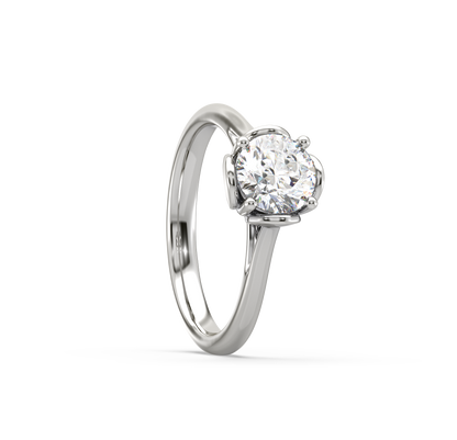 Diamond Ring for her in White Gold DRG22532