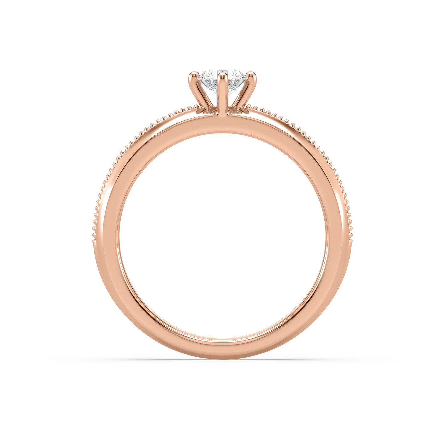 Diamond Ring for her in Rose Gold DRG22533