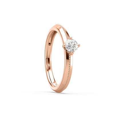 Diamond Ring for her in Rose Gold DRG22535