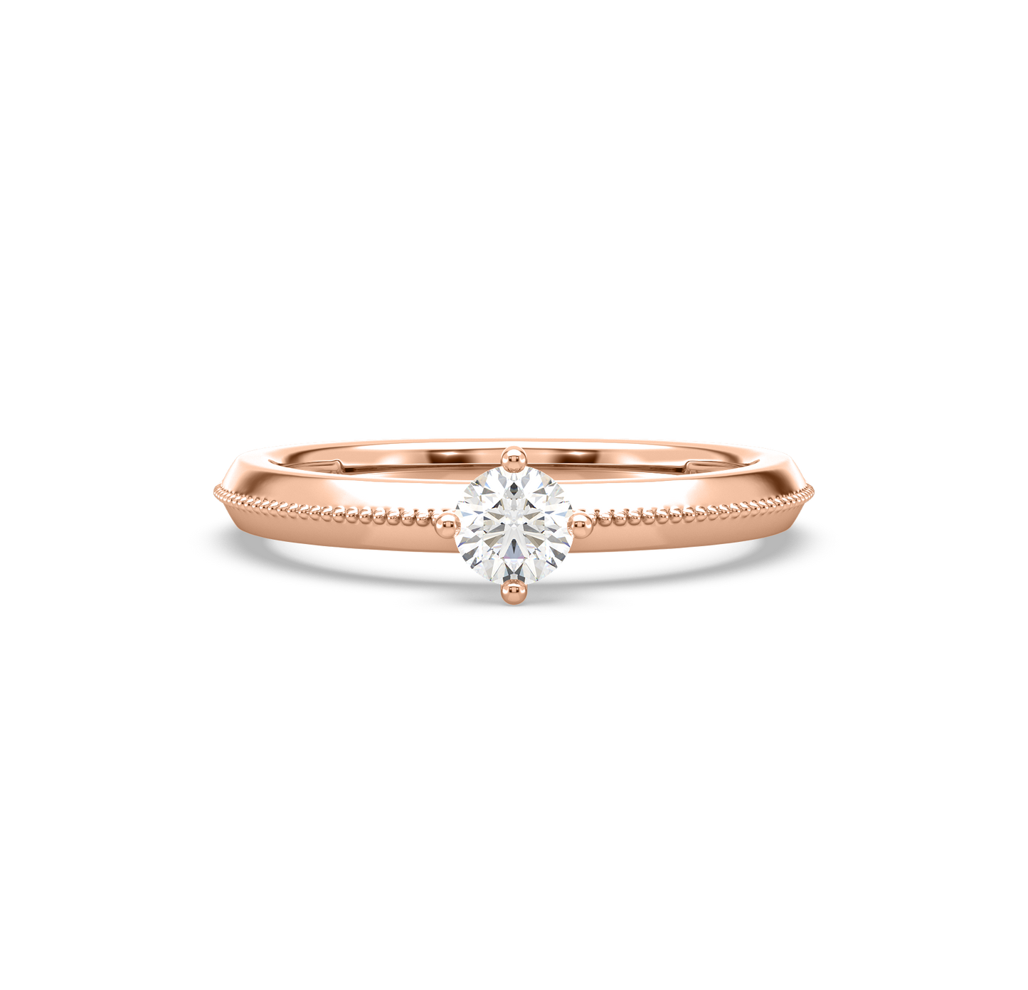 Diamond Ring for her in Rose Gold DRG22535