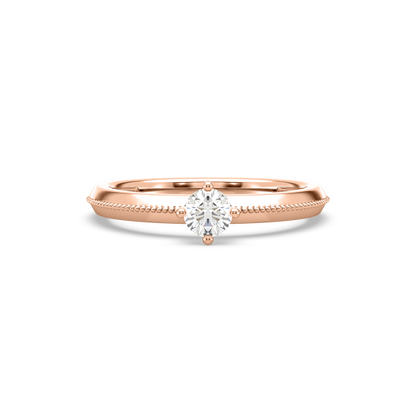 Diamond Ring for her in Rose Gold DRG22535